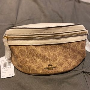 Coach Belt Bag signature Canvas